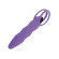Фиолетовый анальный вибромассажёр - 14 см. Фиолетовый анальный вибромассажёр - 14 см.