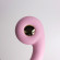 Розовый вибростимулятор точки G с нагревом Bendable Heating G-Spot Vibrator