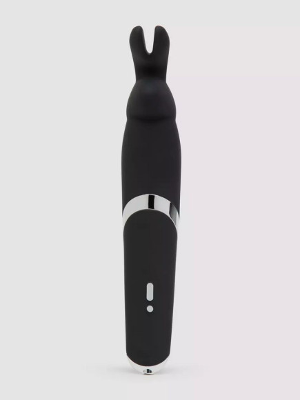 Черный вибратор Rabbit Rechargeable Wand Vibrator - 26,7 см. Черный вибратор Rabbit Rechargeable Wand Vibrator - 26,7 см.