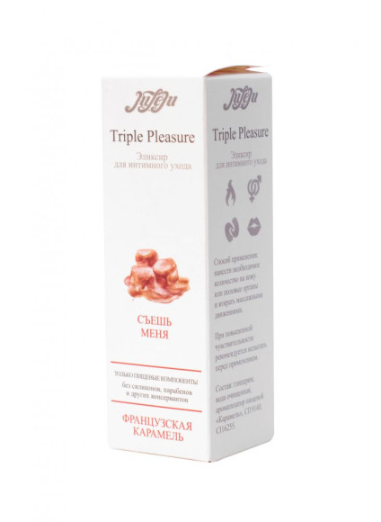 Эликсир Triple Pleasure «Французская карамель» - 65 гр. Эликсир Triple Pleasure «Французская карамель» - 65 гр.