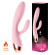 Розовый вибратор-кролик с функцией нагрева Розовый вибратор-кролик с функцией нагрева