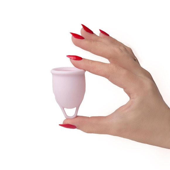 Розовая менструальная чаша Aura M Розовая менструальная чаша Aura M