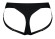 Черные трусики для насадок Heroine Lingerie Harness - size M Черные трусики для насадок Heroine Lingerie Harness - size M