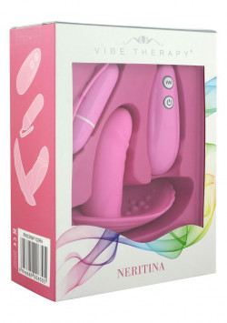 Розовый вибростимулятор для женщин NERITINA