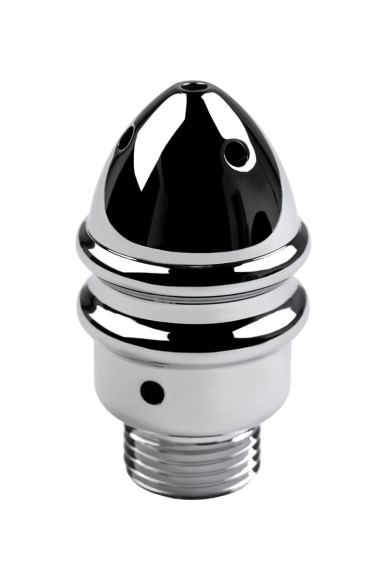 Металлический анальный душ с тремя насадками Металлический анальный душ с тремя насадками