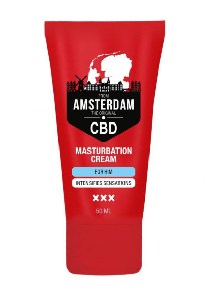 Крем для мастурбации для мужчин CBD from Amsterdam Masturbation Cream For Him - 50 мл. Крем для мастурбации для мужчин CBD from Amsterdam Masturbation Cream For Him - 50 мл.