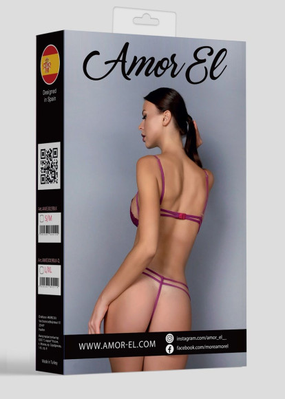 Соблазнительный тедди с декоративными бретелями Соблазнительный тедди с декоративными бретелями