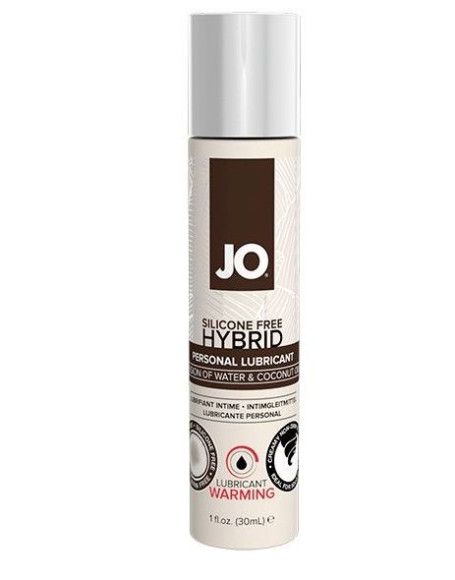 Водно-масляный лубрикант с разогревающим эффектом JO Silicone Free Hybrid Lubricant WARMING - 30 мл. Водно-масляный лубрикант с разогревающим эффектом JO Silicone Free Hybrid Lubricant WARMING - 30 мл.