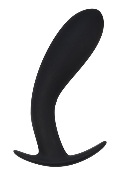 Чёрная анальная пробка Strong Force Anal Plug - 13,5 см. Чёрная анальная пробка Strong Force Anal Plug - 13,5 см.