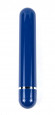 Синий вибратор The Modest One - 14,5 см.