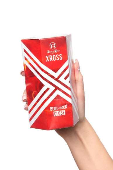 Прозрачный мастурбатор MensMax Xross Beads х Rock Close Прозрачный мастурбатор MensMax Xross Beads х Rock Close