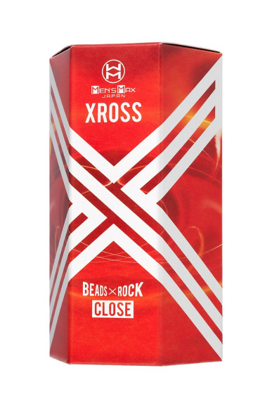 Прозрачный мастурбатор MensMax Xross Beads х Rock Close Прозрачный мастурбатор MensMax Xross Beads х Rock Close
