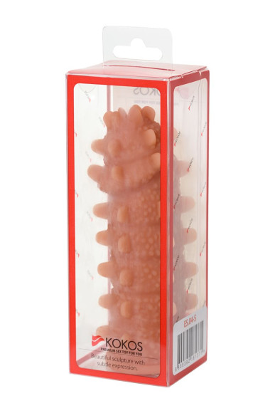 Насадка на фаллос с шипами и продолговатыми бугорками Extreme Sleeve 004 S-size - 12,7 см. Насадка на фаллос с шипами и продолговатыми бугорками Extreme Sleeve 004 S-size - 12,7 см.