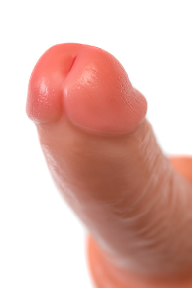 Телесный фаллоимитатор RealStick CALIBER - 14 см.