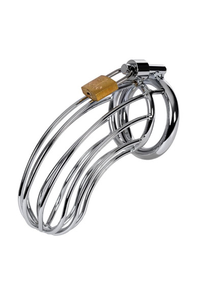 Серебристый пояс верности TOYFA на замочке Серебристый пояс верности TOYFA на замочке