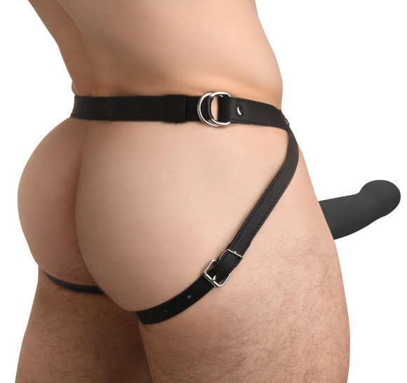 Черный полый страпон с вибрацией 2’’ Erection 28X Smooth Vibrating Silicone Penis Sheath Черный полый страпон с вибрацией 2’’ Erection 28X Smooth Vibrating Silicone Penis Sheath