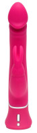 Розовый вибратор-кролик Realistic Dual Density Rechargeable Rabbit Vibrator - 25,5 см. Розовый вибратор-кролик Realistic Dual Density Rechargeable Rabbit Vibrator - 25,5 см.