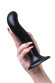 Черный стимулятор для пар P&G-Spot Dildo Size M - 18 см.