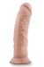 Телесный фаллоимитатор 8-Inch Thick Posable Dildo - 20,3 см.