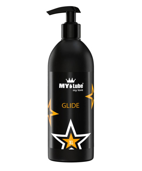 Анальная гель-смазка на водной основе MyLube GLIDE XL - 500 мл. Анальная гель-смазка на водной основе MyLube GLIDE XL - 500 мл.