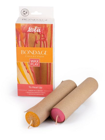 Набор из 2 БДСМ-свечей To Heat Up Набор из 2 БДСМ-свечей To Heat Up