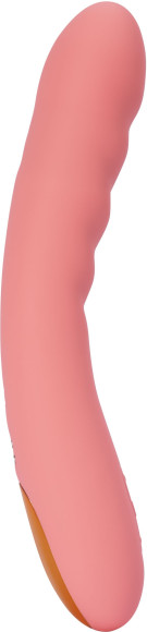 Персиковый изогнутый вибромассажер Ava Neo с функцией пенетрации - 19,6 см. Персиковый изогнутый вибромассажер Ava Neo с функцией пенетрации - 19,6 см.