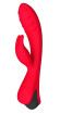 Красный вибратор-кролик Lepus с ребрышками Красный вибратор-кролик Lepus с ребрышками