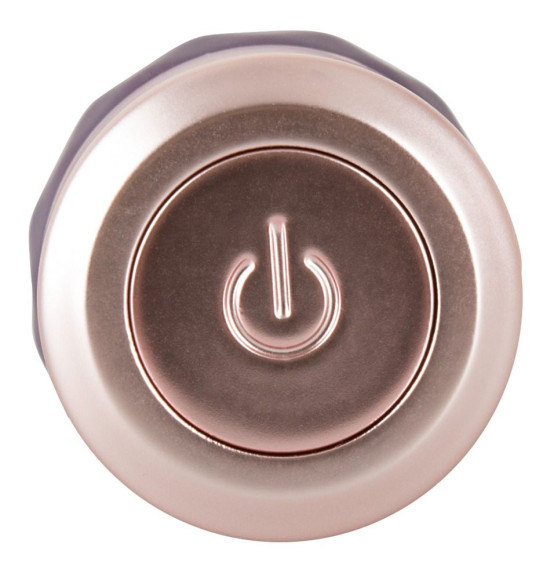 Фиолетовый мини-вибратор Elegant Diamond Vibe - 15 см. Фиолетовый мини-вибратор Elegant Diamond Vibe - 15 см.