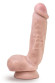Телесный фаллоимитатор 8.5 Inch Cock With Balls - 21,5 см. Телесный фаллоимитатор 8.5 Inch Cock With Balls - 21,5 см.