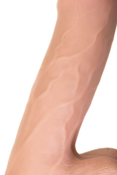 Телесный реалистичный фаллоимитатор My Treasure - 18,5 см. Телесный реалистичный фаллоимитатор My Treasure - 18,5 см.