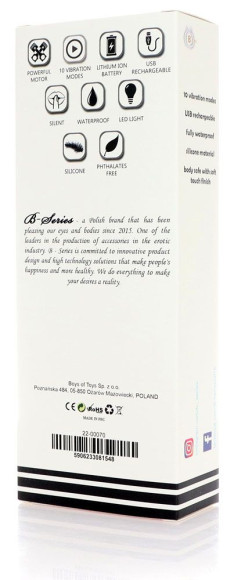 Красный изогнутый вибратор для массажа точки G - 23 см.