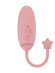 Нежно-розовое виброяйцо с управлением через приложение Diana