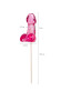 Розовый леденец в форме члена со вкусом айриш крим - 80 гр. Розовый леденец в форме члена со вкусом айриш крим - 80 гр.