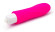 Розовая удлиненная вибропуля из силикона - 9,5 см. Розовая удлиненная вибропуля из силикона - 9,5 см.