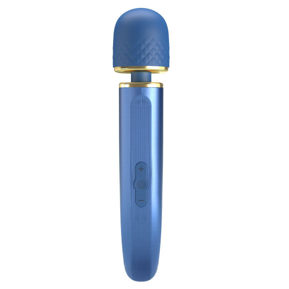 Синий wand-вибромассажер Colorful Massager - 24 см. Синий wand-вибромассажер Colorful Massager - 24 см.