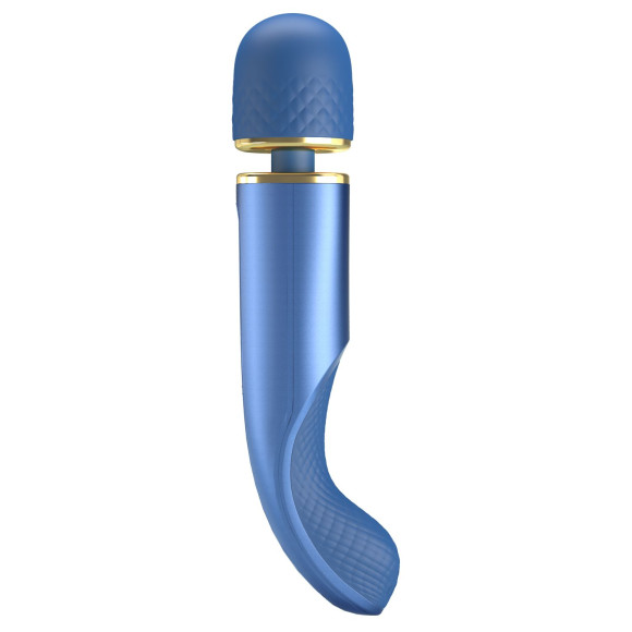 Синий wand-вибромассажер Colorful Massager - 24 см. Синий wand-вибромассажер Colorful Massager - 24 см.
