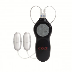Две вибропули с выносным пультом COLT 7-Function Twin Turbo Bullet