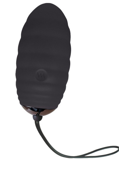 Черное виброяйцо с пультом ДУ Ocean Breeze 2.0 + LRS Черное виброяйцо с пультом ДУ Ocean Breeze 2.0 + LRS
