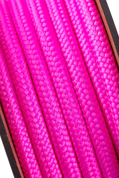 Розовая веревка для шибари на катушке - 5 м. Розовая веревка для шибари на катушке - 5 м.