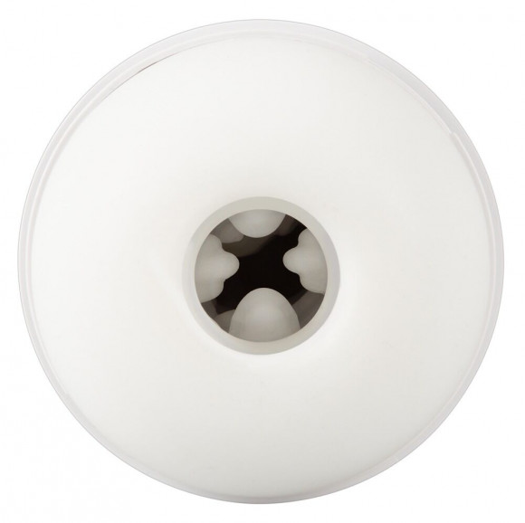 Белый мастурбатор Masturbator with 2 functions