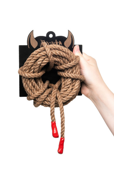 Джутовая веревка для шибари - 10 м.