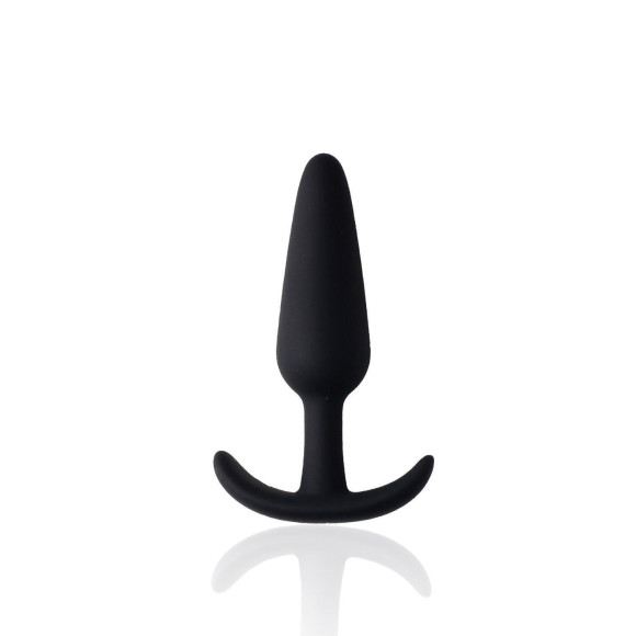 Черная анальная пробка для ношения Little Secret - 10 см. Черная анальная пробка для ношения Little Secret - 10 см.
