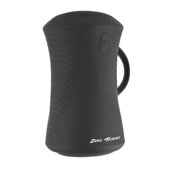 Черный вибромастурбатор с гироскопом Gyro Stroke Черный вибромастурбатор с гироскопом Gyro Stroke