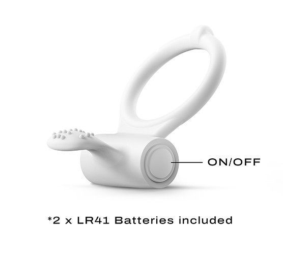 Светящееся в темноте эрекционное виброкольцо Power Clit Светящееся в темноте эрекционное виброкольцо Power Clit