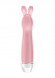 Розовый вибратор с ушками Lena - 17,2 см.