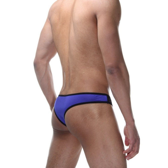 Мужские трусы-бразилиана с сетчатыми вставками Мужские трусы-бразилиана с сетчатыми вставками