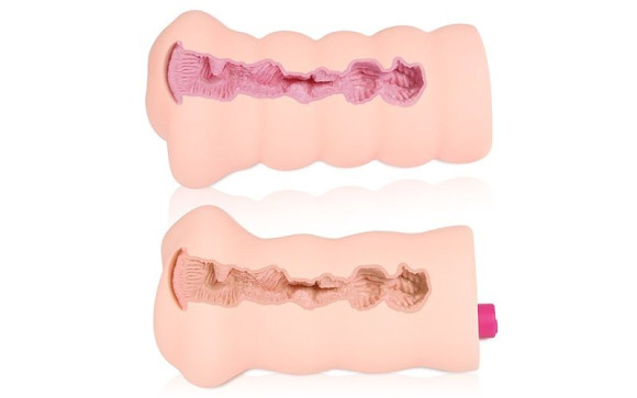 Телесный вибромастурбатор-вагина Gloria Auto Телесный вибромастурбатор-вагина Gloria Auto