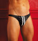 Мужские трусы-танга с двумя полосками 