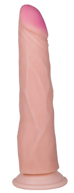 Расширяющийся книзу фаллоимитатор на присоске ART-Style №18 - 22 см. Расширяющийся книзу фаллоимитатор на присоске ART-Style №18 - 22 см.