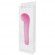 Розовый вибростимулятор для G-точки G-PLEASURE STYM SILICONE - 12,5 см.